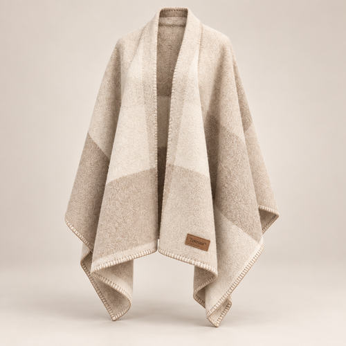 Tovrina™ Faux-Wool Warm Shawl Blanket image 01